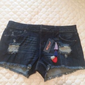 Red Camel denim shorts